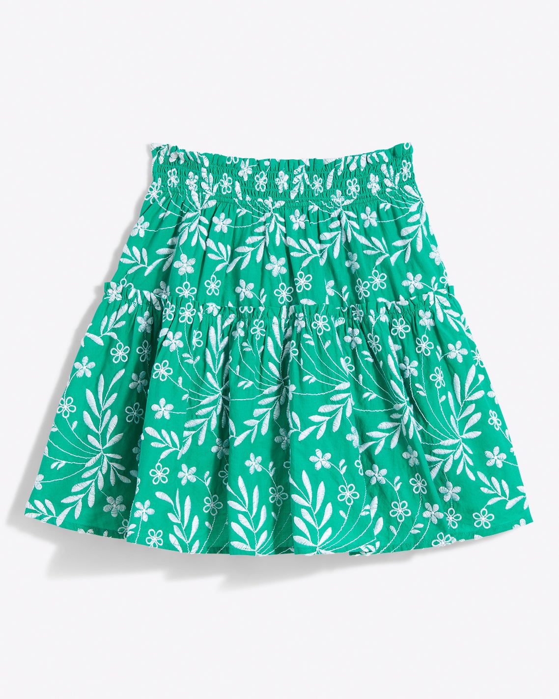 Pull On Mini Skirt in Embroidered Floral sold by Draper James product image thumbnail 2