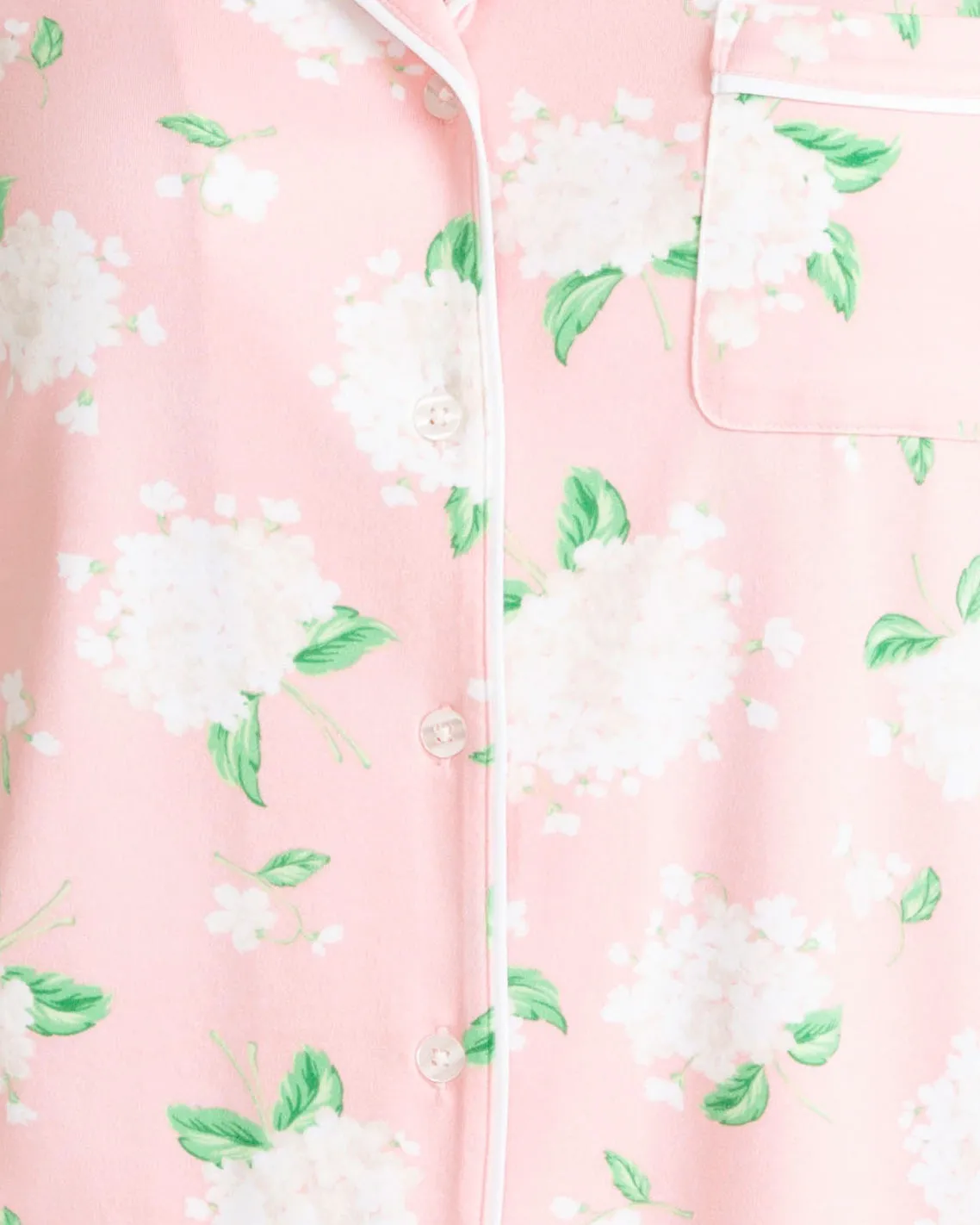 Sara Pajama Set in Hydrangeas sold by Draper James product image thumbnail 3