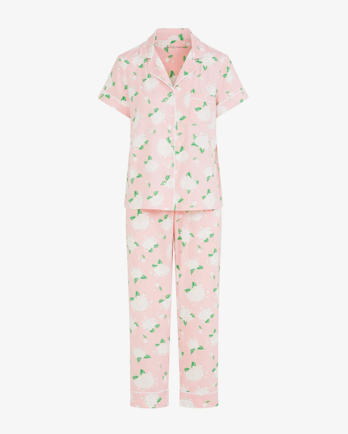 Linda Pajama Set in Hydrangeas sold by Draper James product image thumbnail 4
