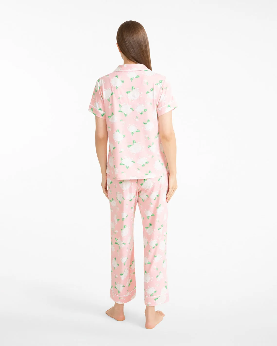 Linda Pajama Set in Hydrangeas sold by Draper James product image thumbnail 2