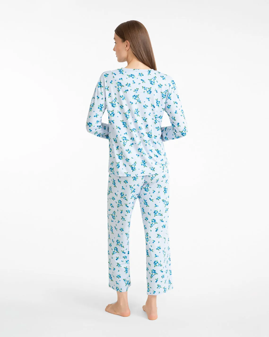 Amelia Pajama Set in Berries sold by Draper James product image thumbnail 2