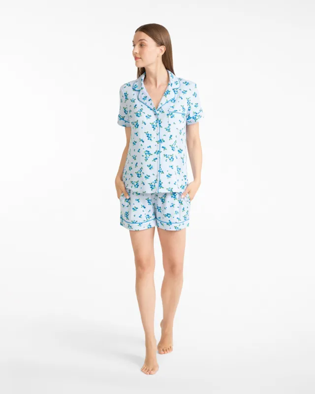 Sara Pajama Set in Berries sold by Draper James