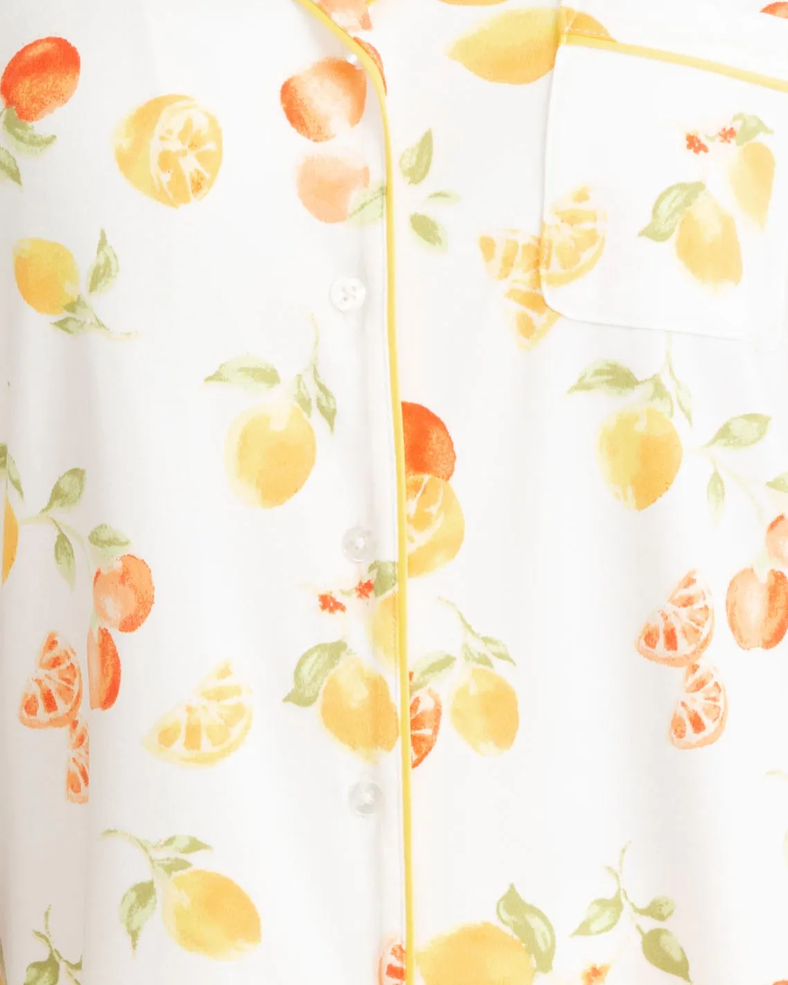 Linda Pajama Set in Citrus sold by Draper James product image thumbnail 3