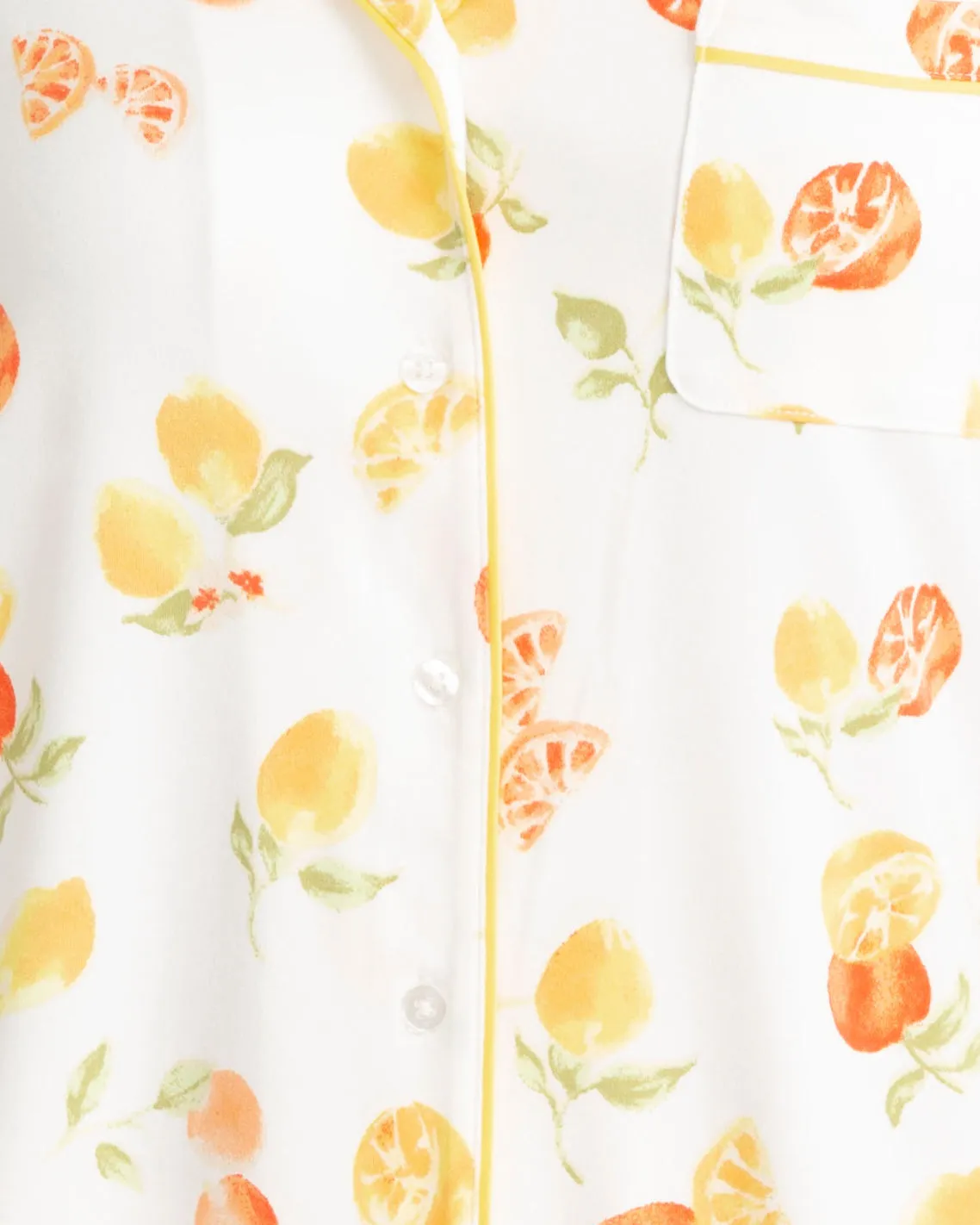 Sara Pajama Set in Citrus sold by Draper James product image thumbnail 4