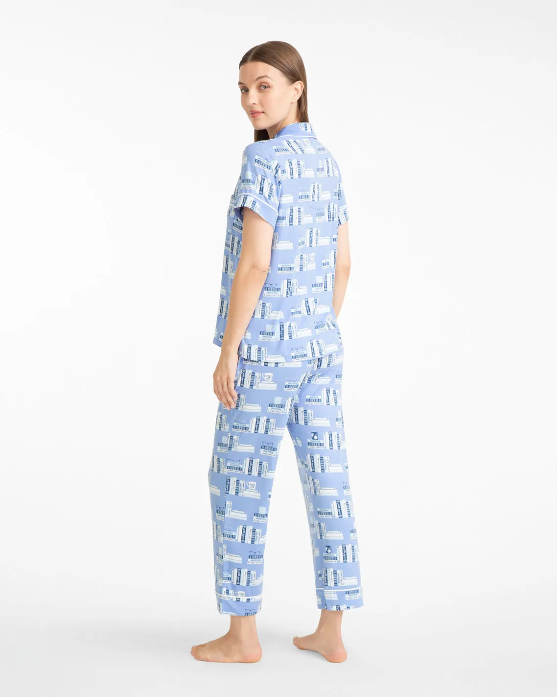 Linda Pajama Set in Bookstack sold by Draper James product image thumbnail 2