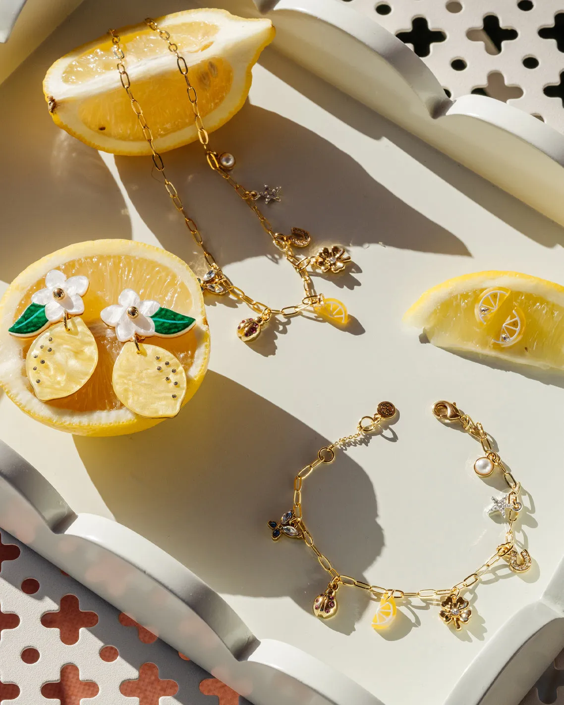 Lemon Drop Earrings sold by Draper James product image thumbnail 4