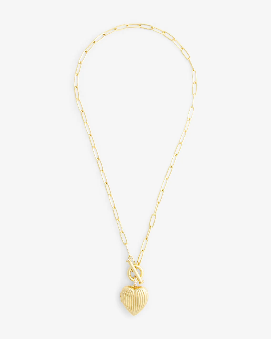 Heart Locket Necklace sold by Draper James product image thumbnail 3