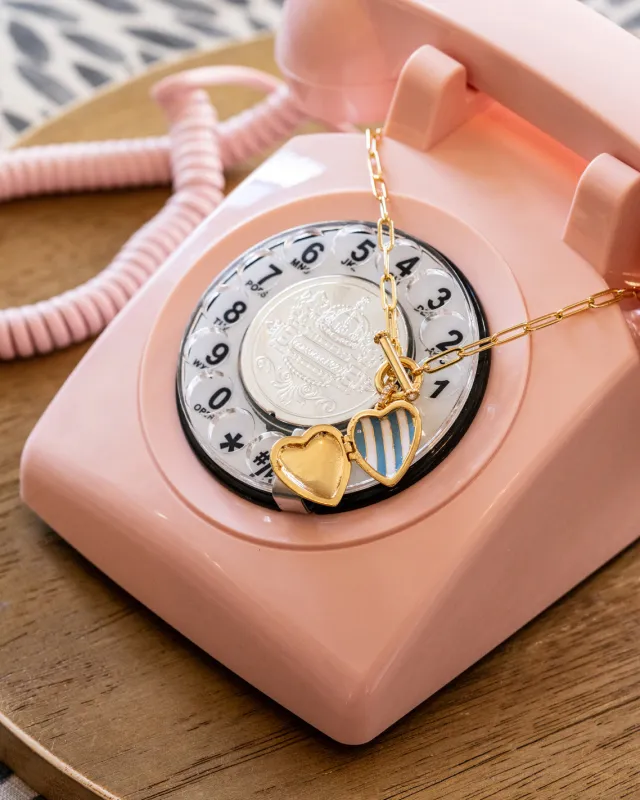 Heart Locket Necklace sold by Draper James