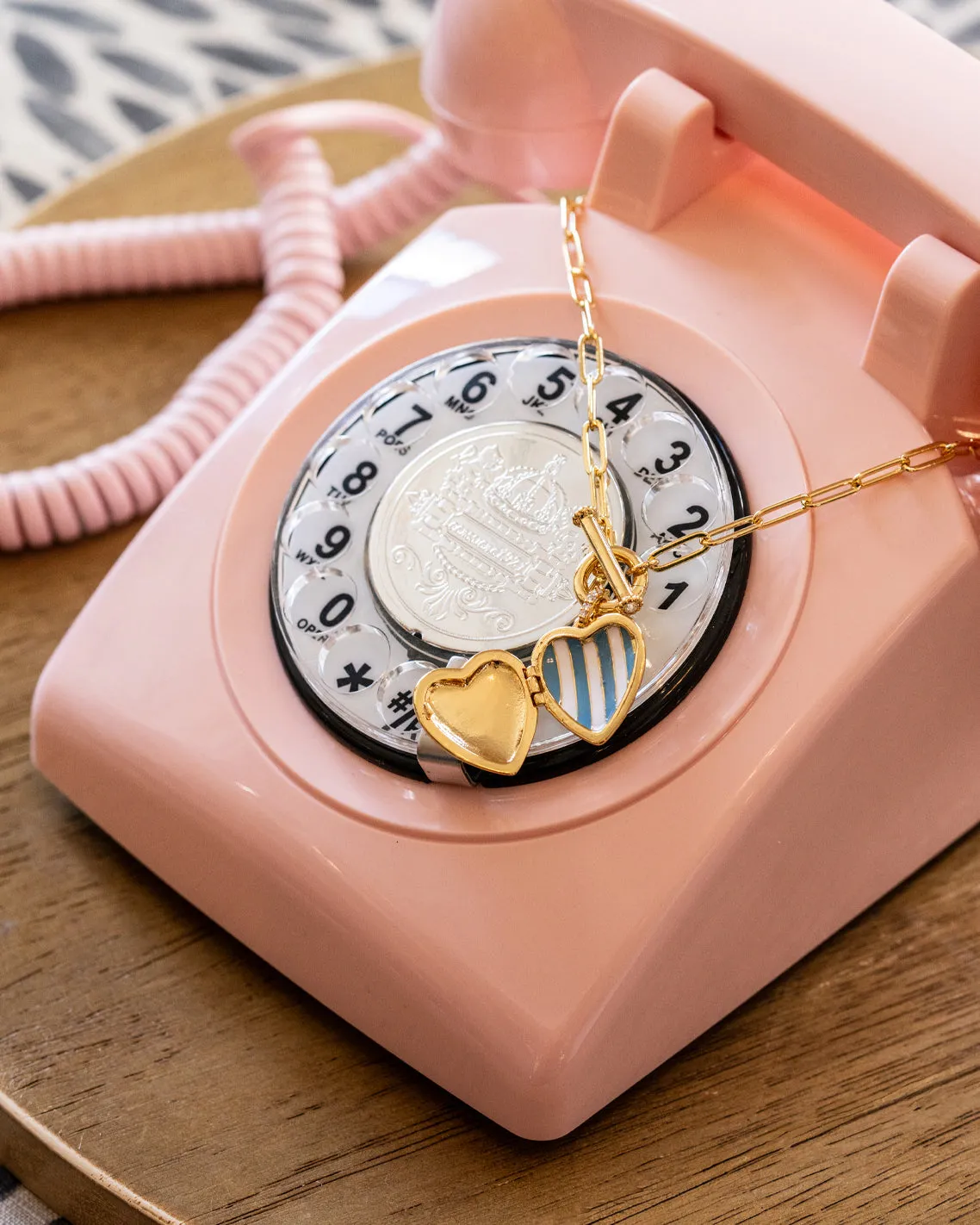 Heart Locket Necklace sold by Draper James