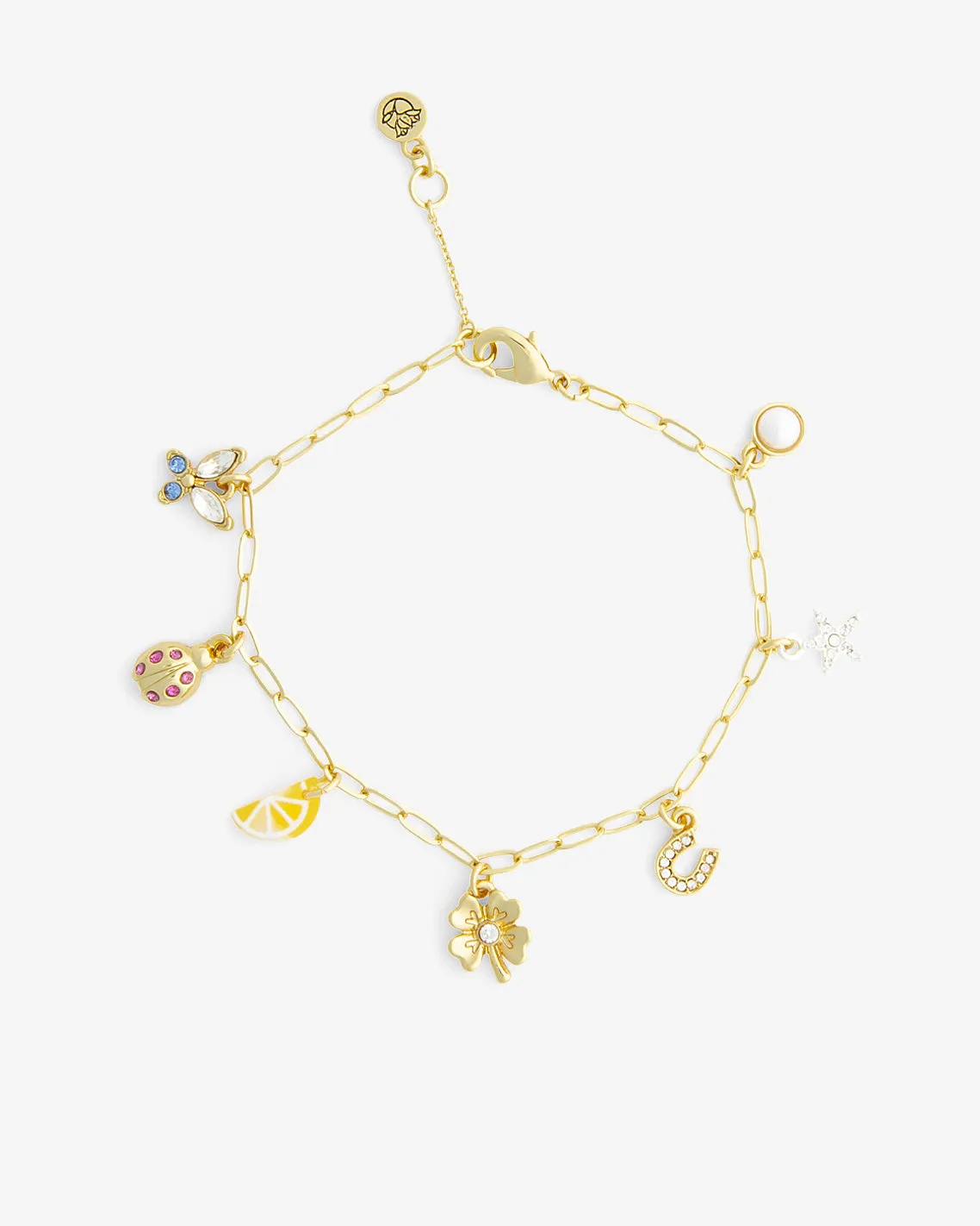 A Little Luck Charm Bracelet sold by Draper James