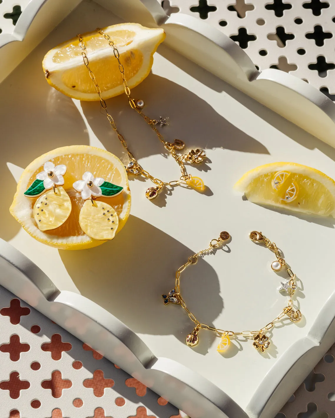 A Little Luck Charm Bracelet sold by Draper James product image thumbnail 2