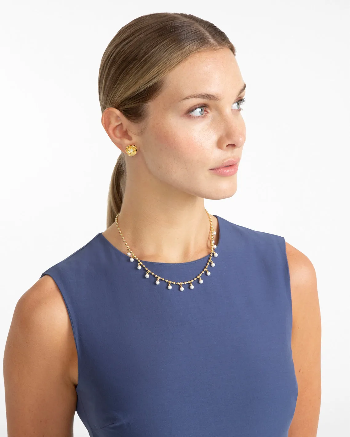 Tres Chic Layering Necklace sold by Draper James product image thumbnail 4