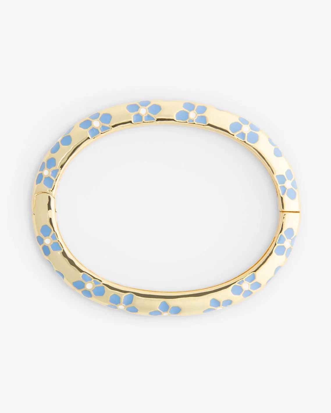 Enamel Hinged Oval Bangle sold by Draper James product image thumbnail 3