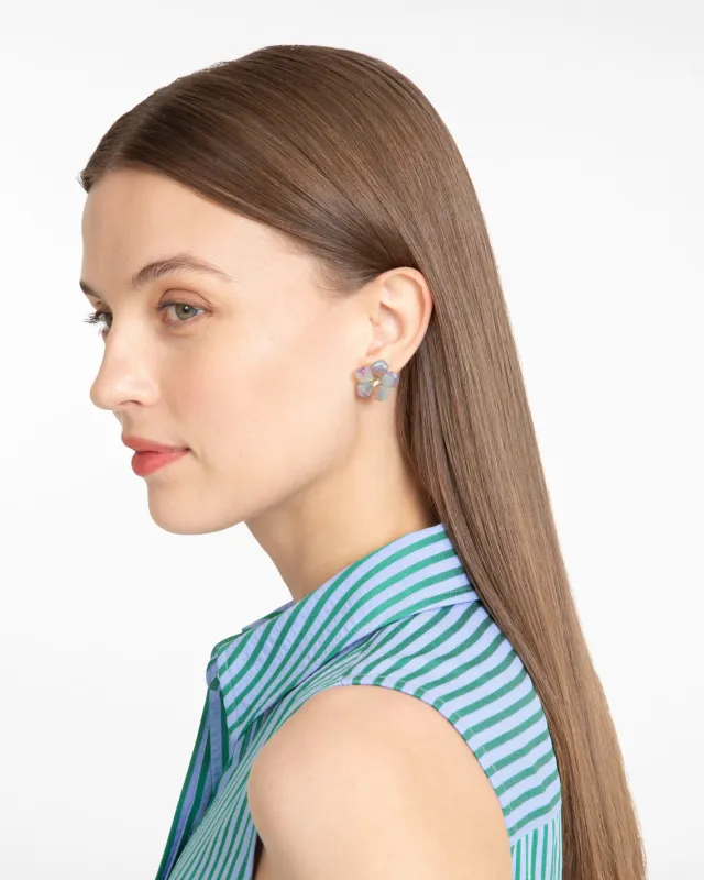 Blue Flower Earrings sold by Draper James