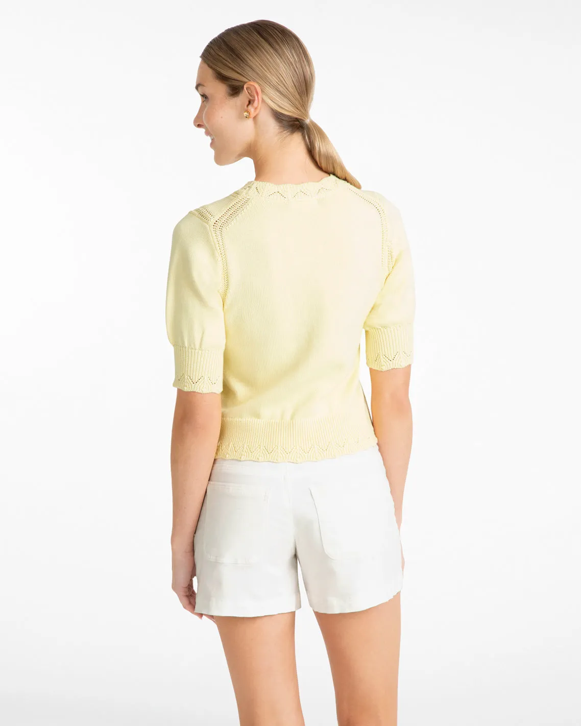 Spring Sweater in Flan sold by Draper James product image thumbnail 2