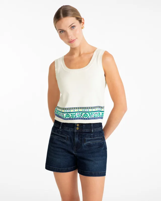 Printed Knit Tank sold by Draper James