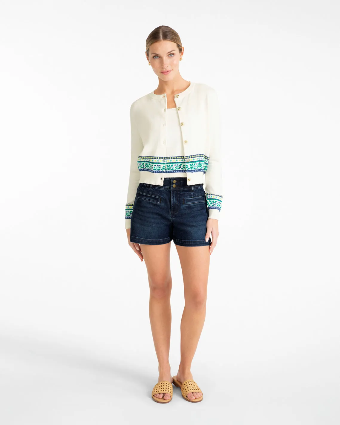 Printed Cardigan sold by Draper James product image thumbnail 2