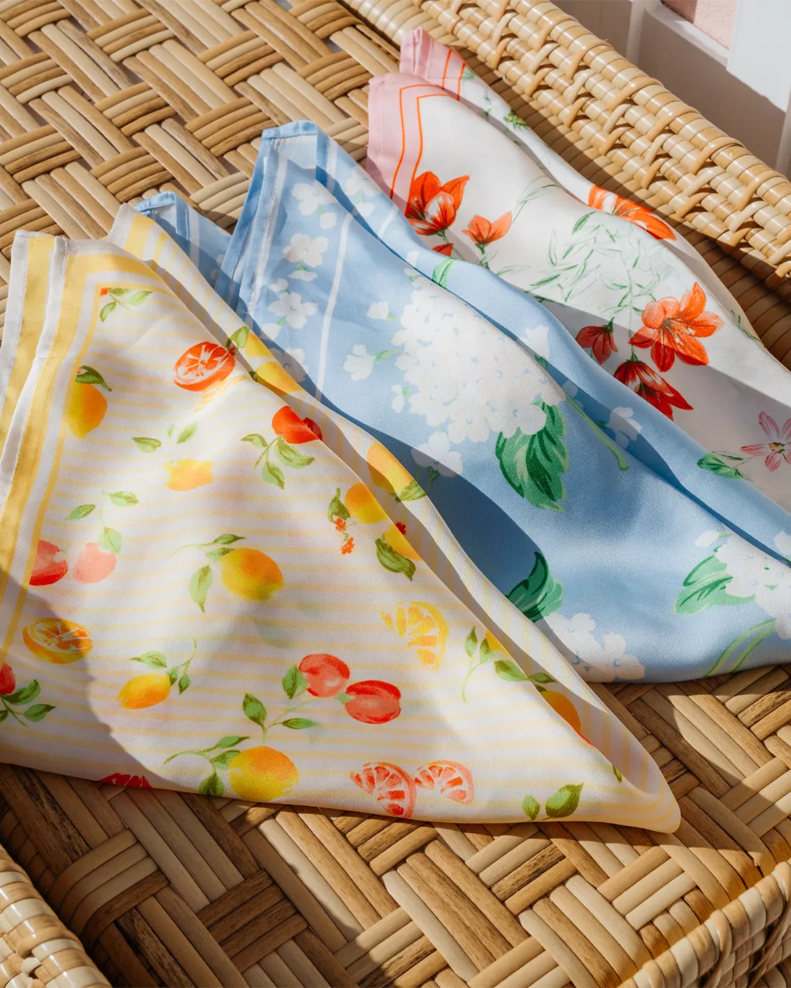 Scarf in Orange Blossom sold by Draper James product image thumbnail 5