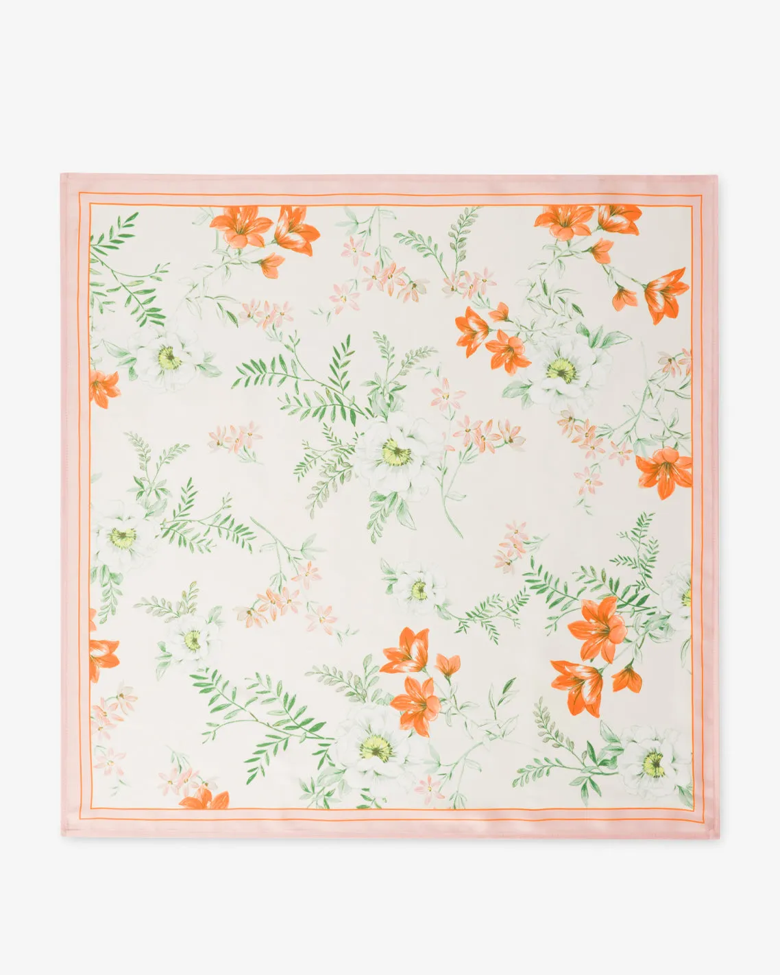 Scarf in Orange Blossom sold by Draper James