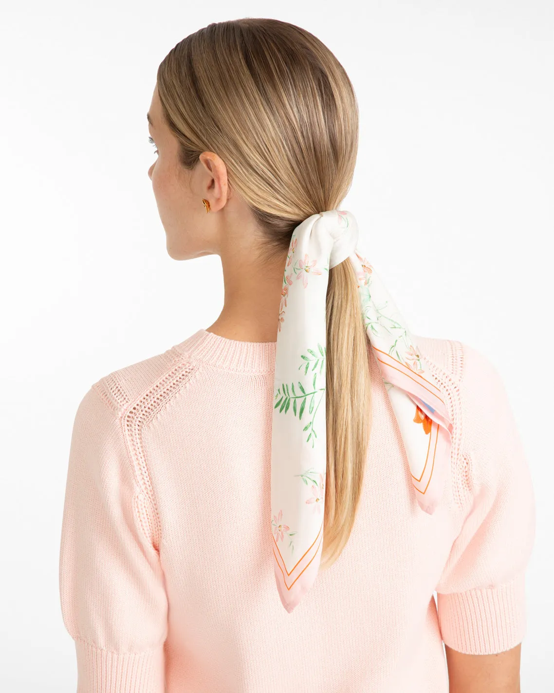 Scarf in Orange Blossom sold by Draper James product image thumbnail 4