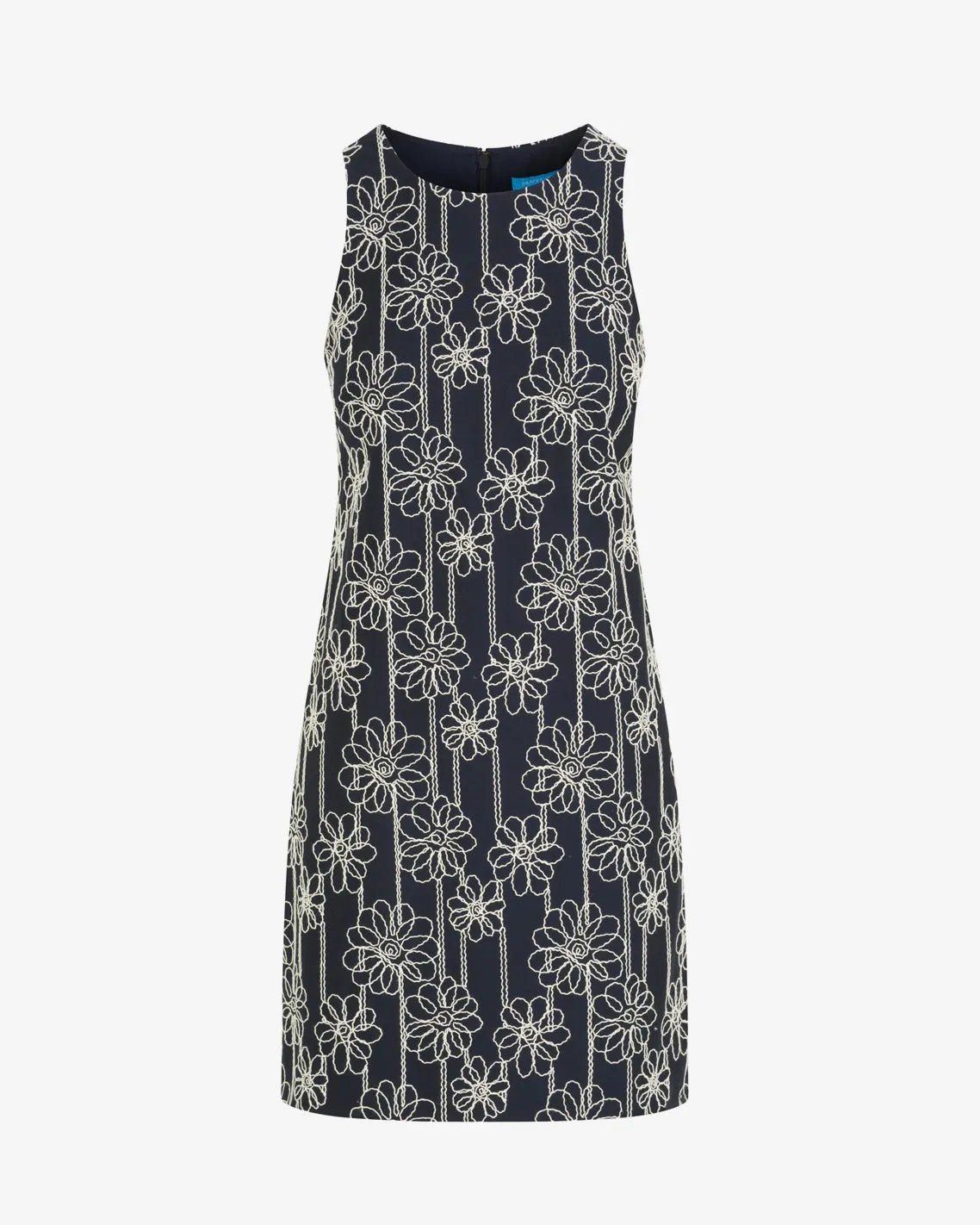 Priscilla Sleeveless Dress in Embroidery sold by Draper James product image thumbnail 5