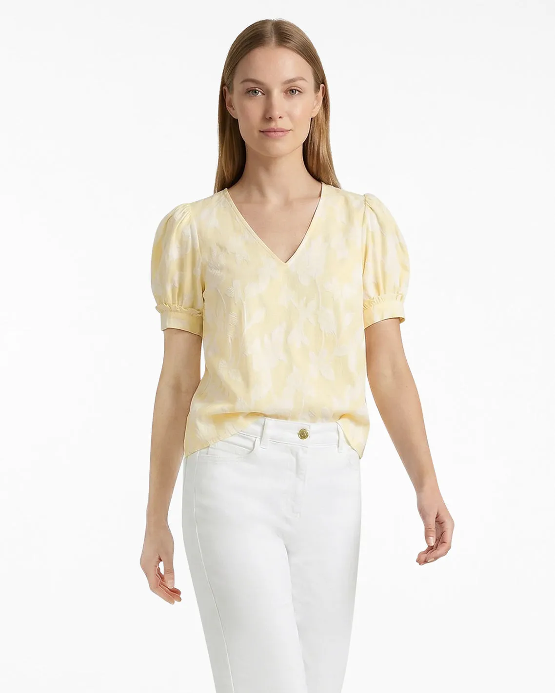 Striped Fil Coupe Heidi Top sold by Draper James product image thumbnail 3