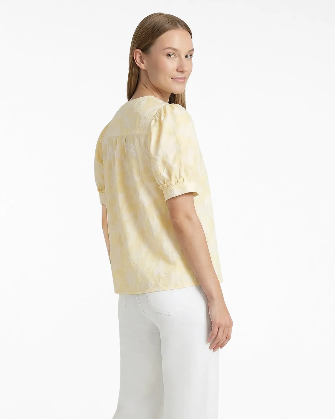 Striped Fil Coupe Heidi Top sold by Draper James product image thumbnail 4