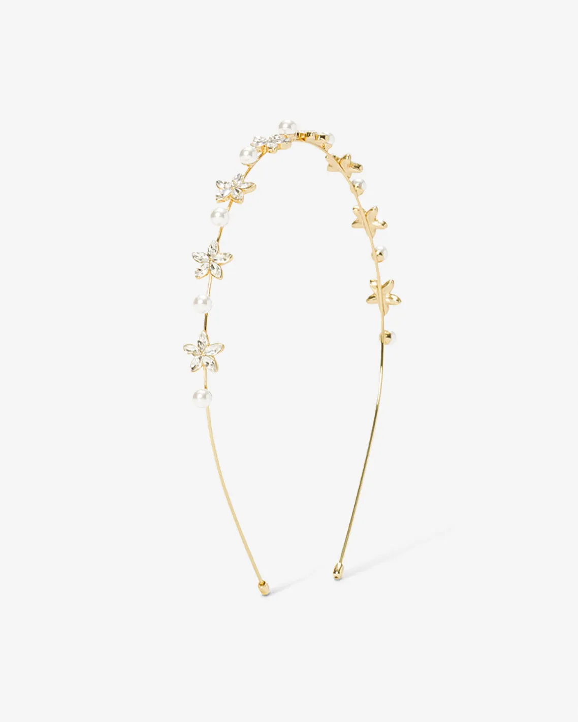 Crystal & Pearl Headband sold by Draper James product image thumbnail 3