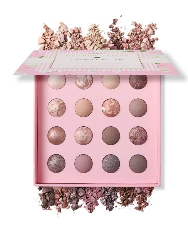 Draper James x Laura Geller Marble-ous Eyes 16 Multi-Finish & Marbled Eyeshadows  made by Draper James