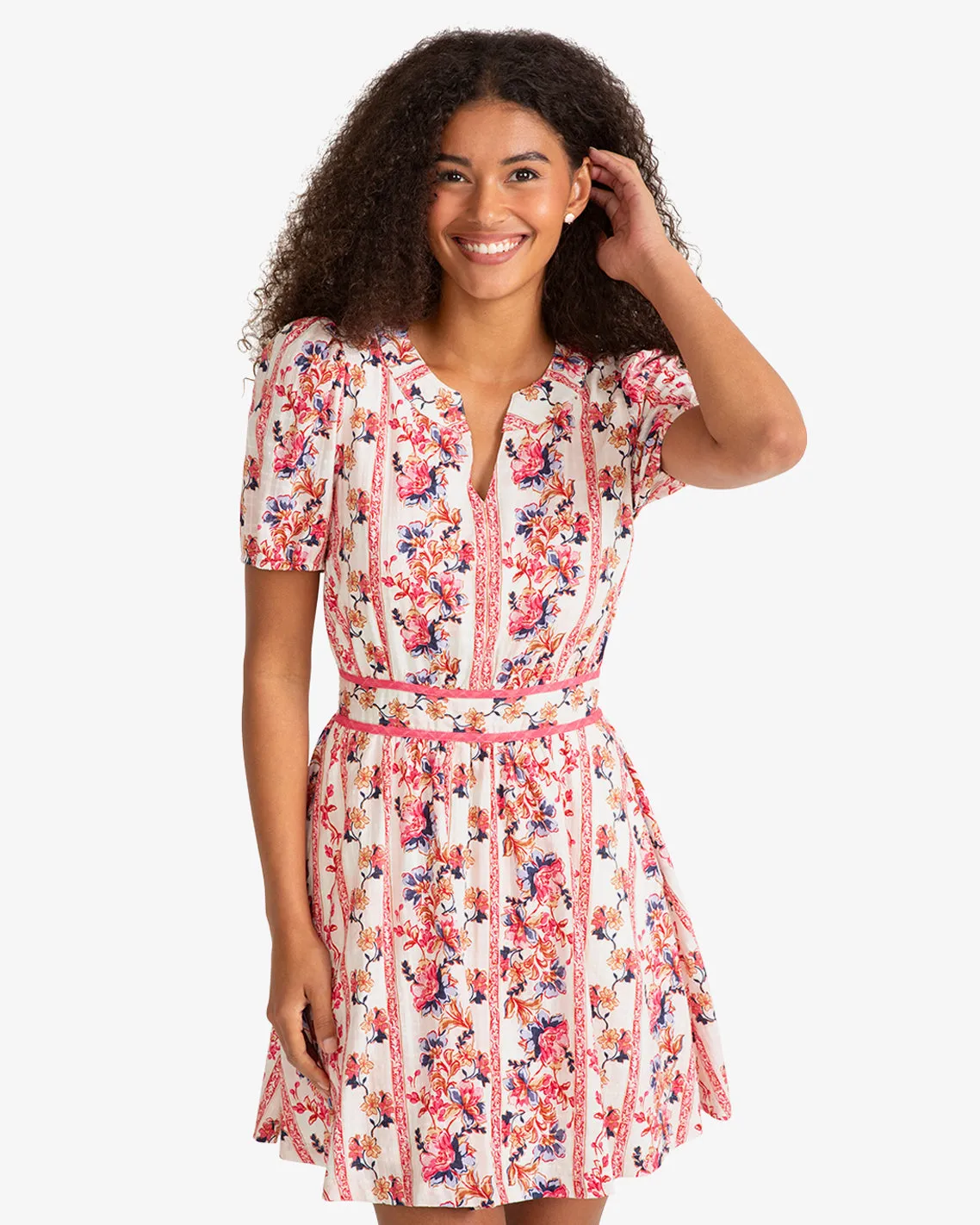 Kim Mini Floral Dress sold by Draper James product image thumbnail 2