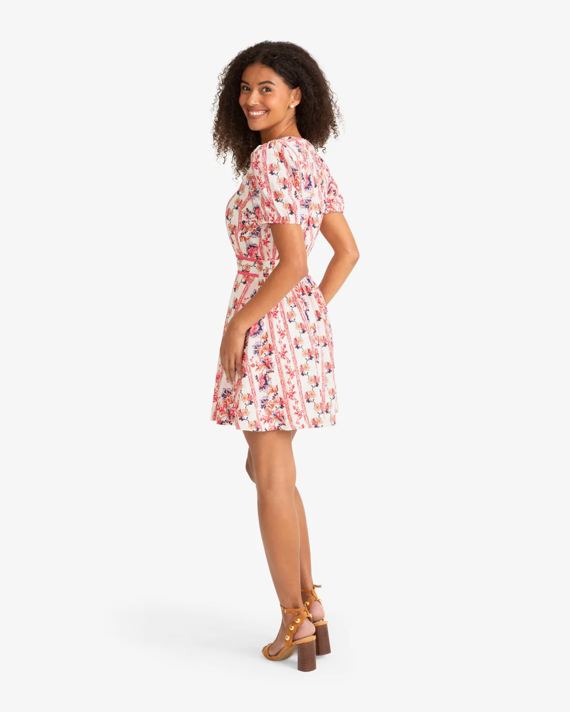 Kim Mini Floral Dress sold by Draper James product image thumbnail 3