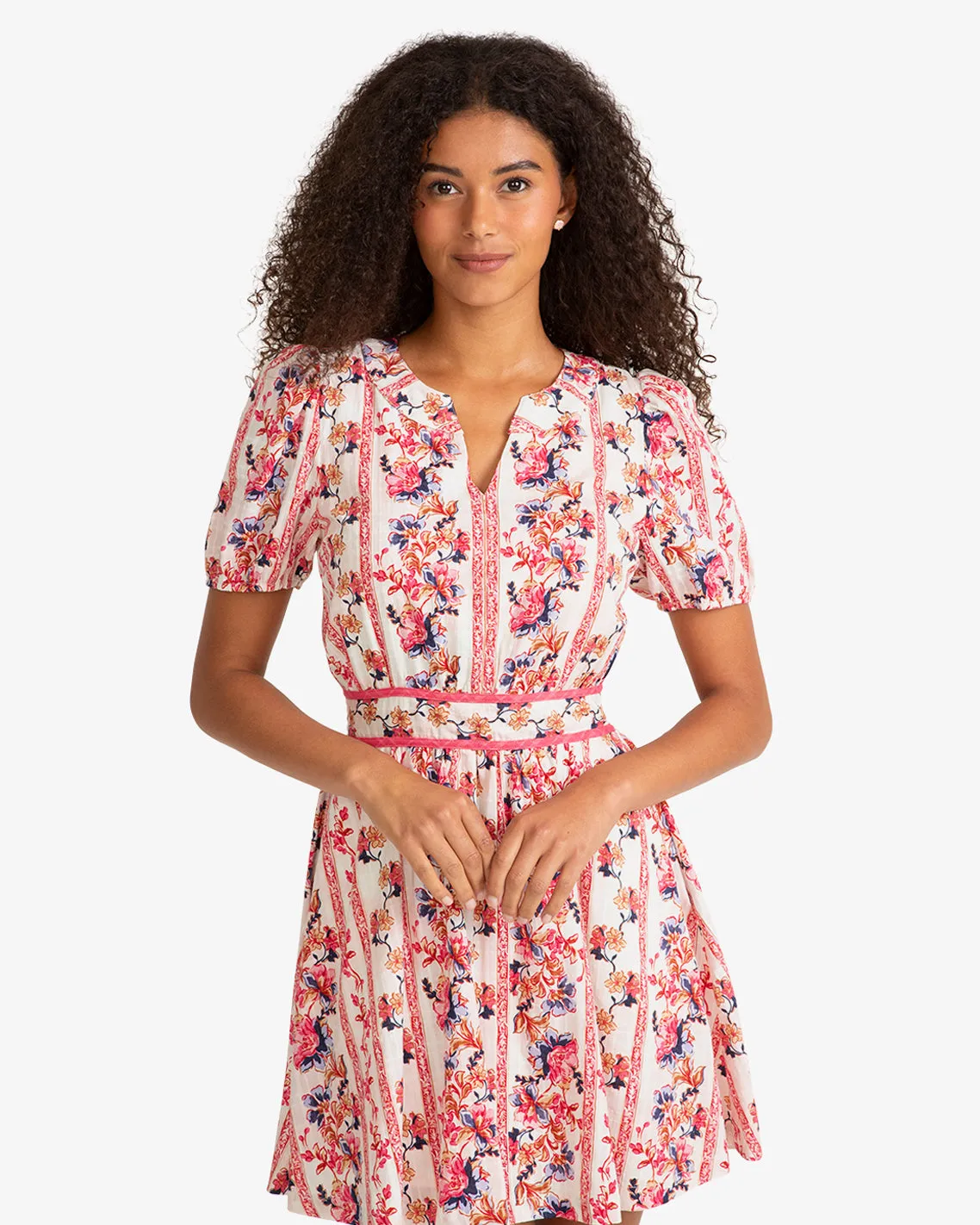 Kim Mini Floral Dress sold by Draper James product image thumbnail 4