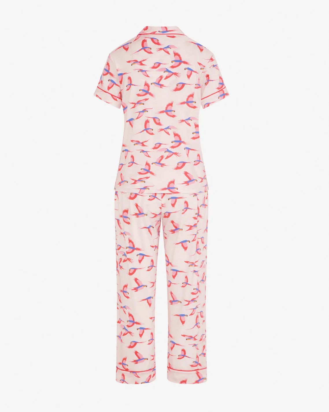 Short Sleeve Linda in Pink Parrot sold by Draper James product image thumbnail 5
