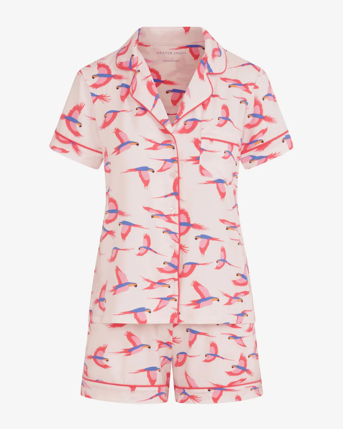 Sara Pajama in Pink Parrot sold by Draper James product image thumbnail 3