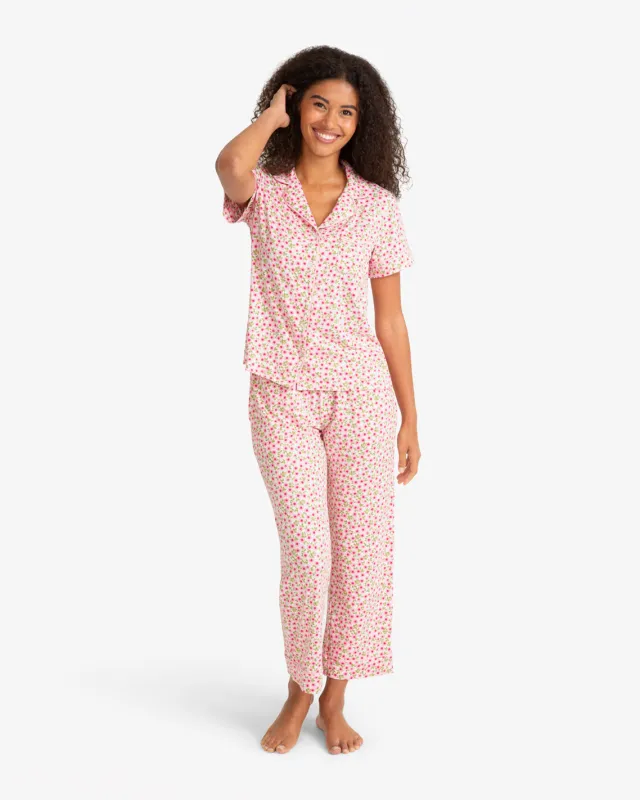 Short Sleeve Linda in Wild Rose made by Draper James