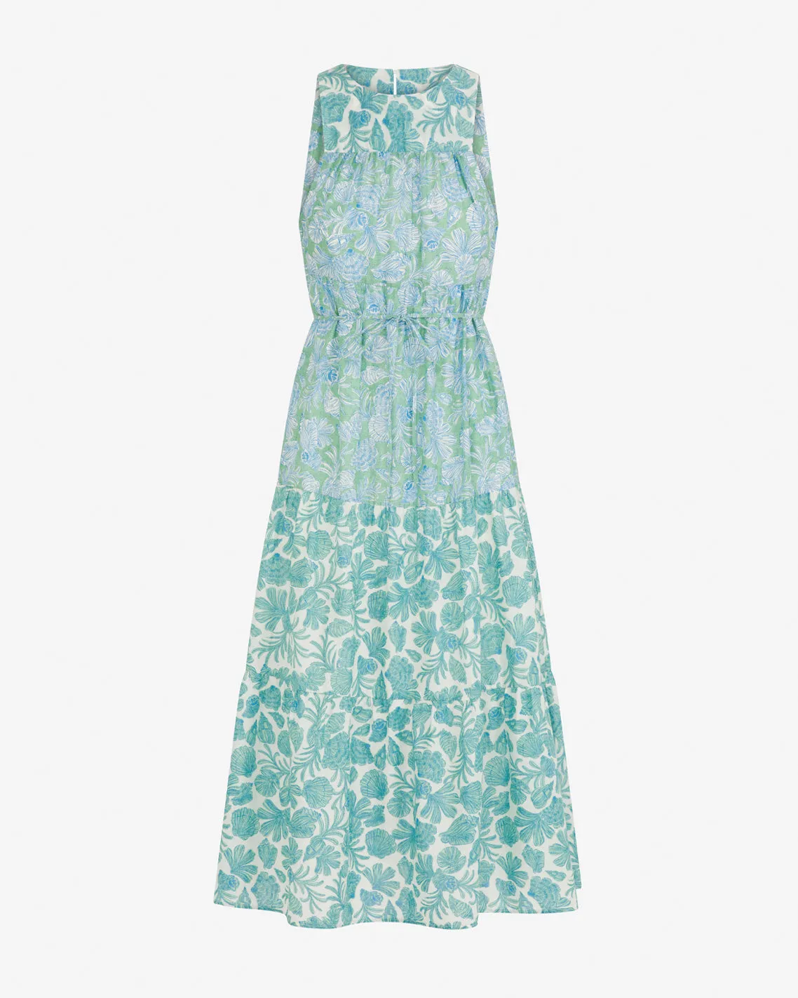Marlow Two Tone Shell Midi Dress sold by Draper James product image thumbnail 5