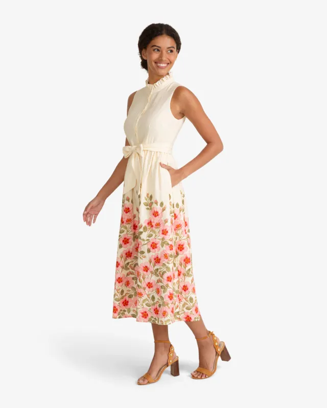 Aria Sleeveless Dress in Wild Rose made by Draper James