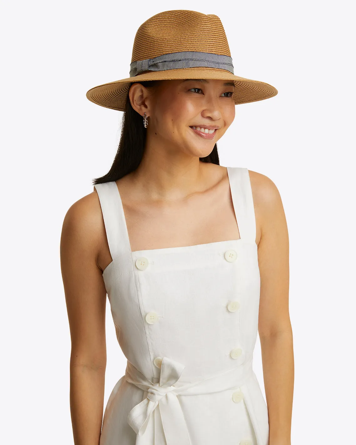 Kylie Love Circle Mini Dress in Linen sold by Draper James product image thumbnail 5