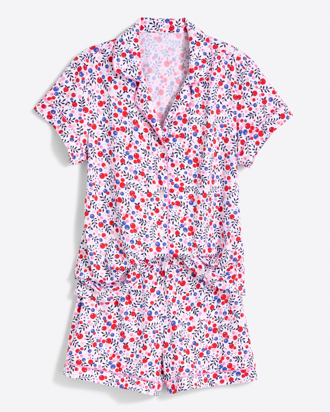 Sara Pajama Set in Berry sold by Draper James product image thumbnail 2