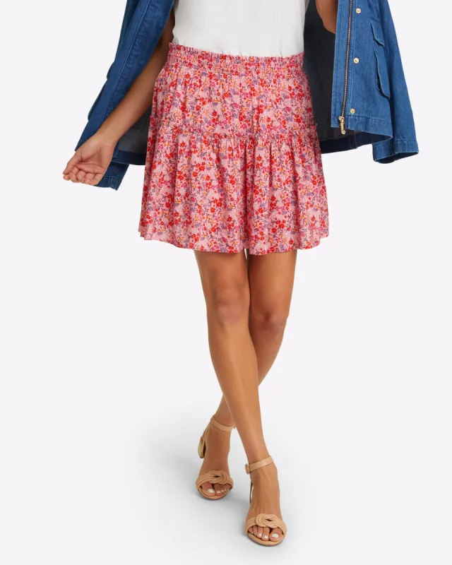 Pull On Mini Skirt sold by Draper James
