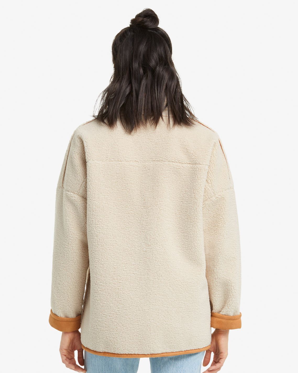 Reversible Sherpa Jacket sold by Draper James product image thumbnail 5