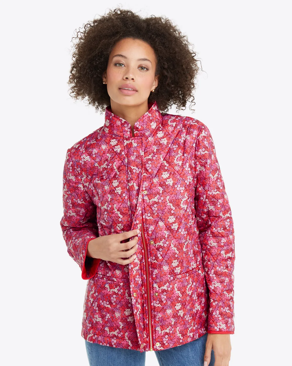 Quilted Puffer Jacket sold by Draper James