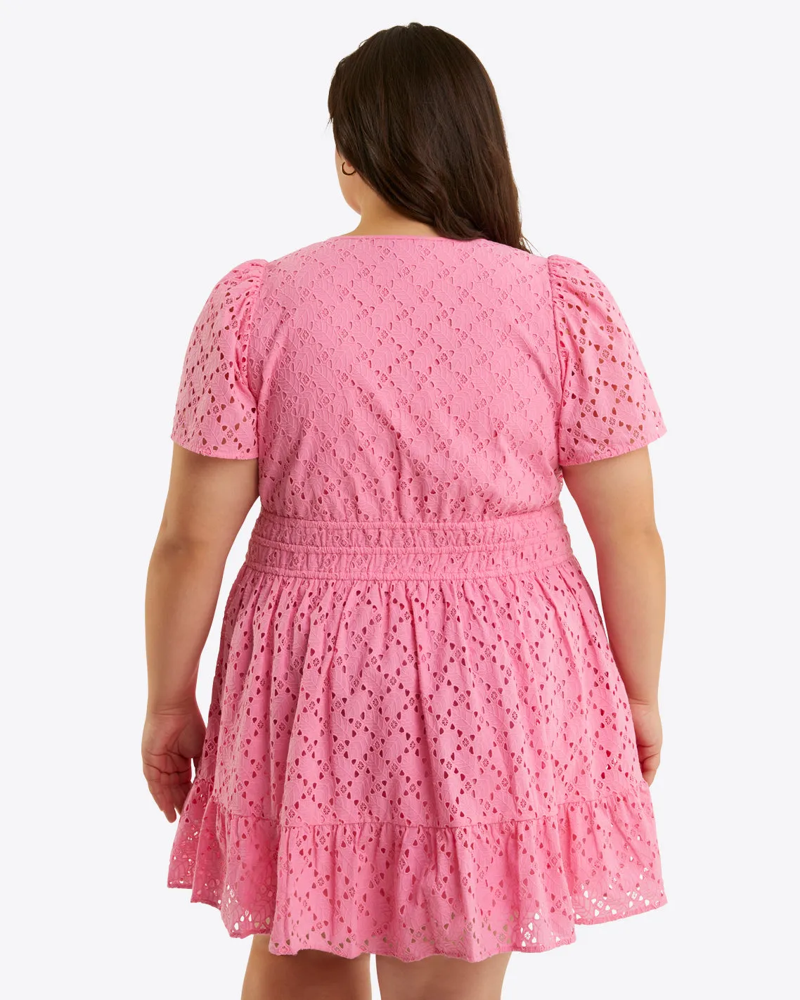 Wilson Mini Dress in Eyelet sold by Draper James product image thumbnail 5
