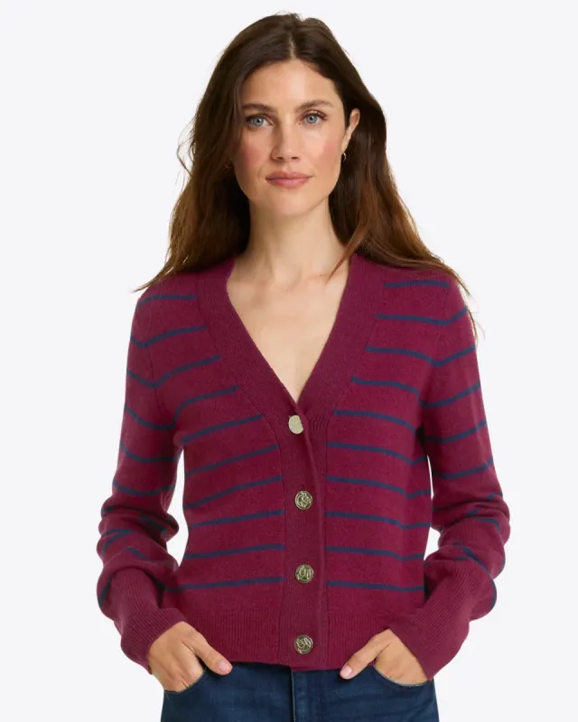 Varsity Cardigan sold by Draper James