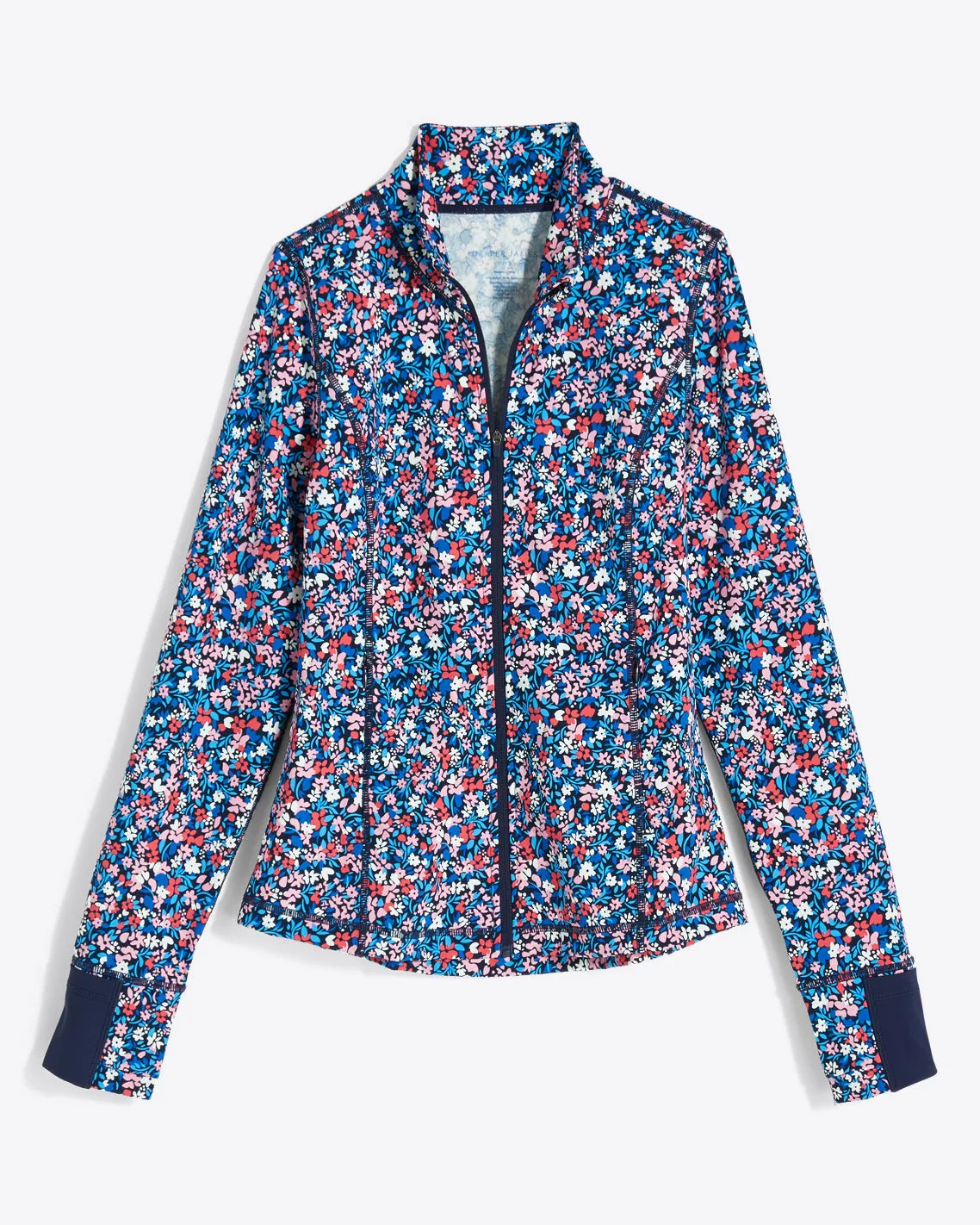 Warm Up Jacket in Allover Ditsy Floral sold by Draper James product image thumbnail 2