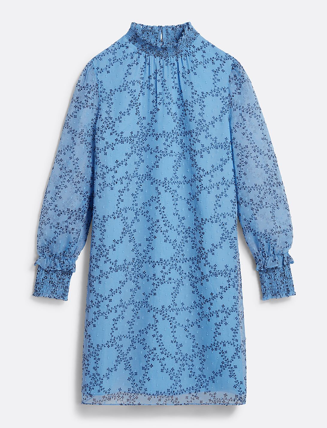 Printed Swiss Dot Smocked Dress sold by Draper James product image thumbnail 2