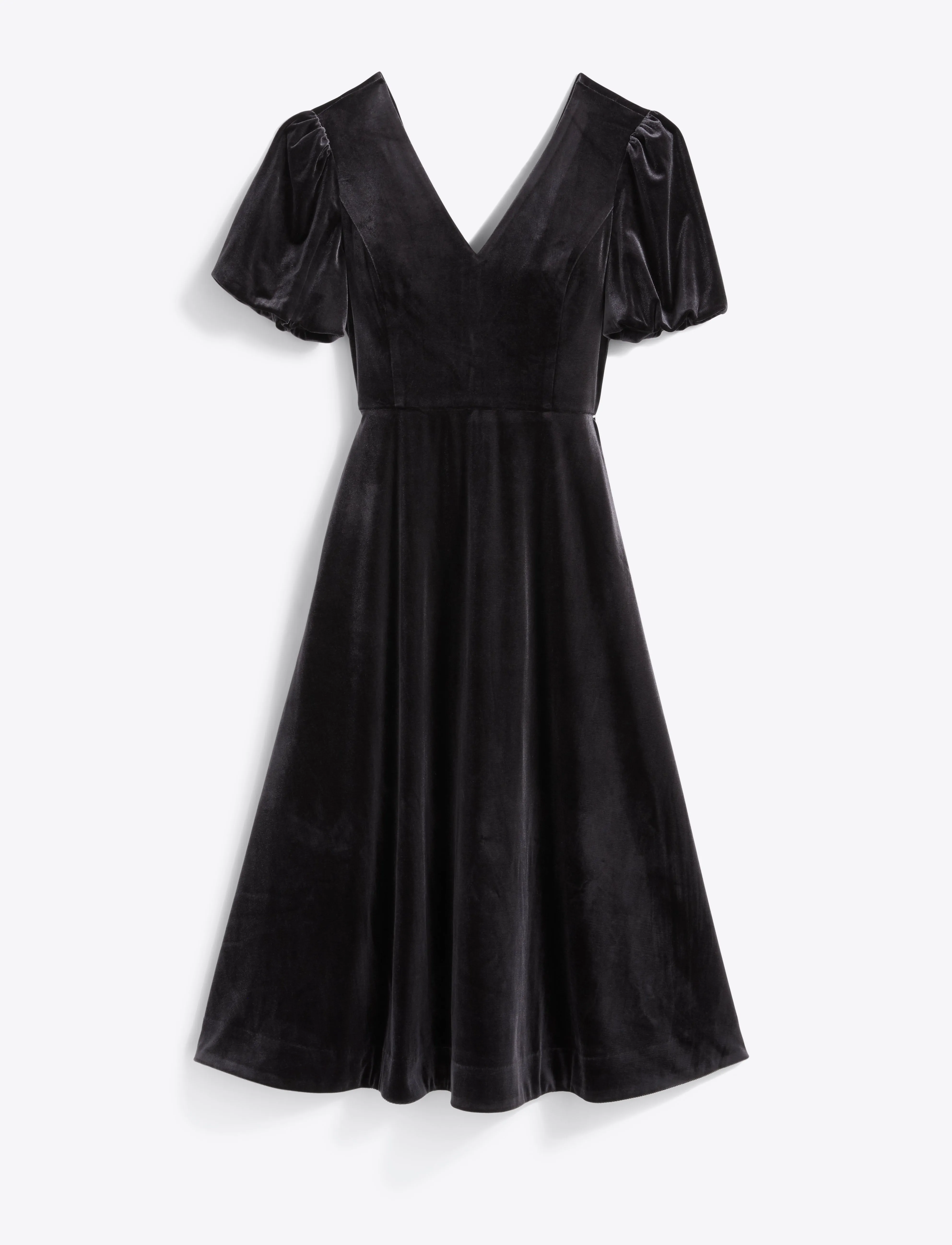 Vivienne Love Circle Midi Dress in Velvet sold by Draper James product image thumbnail 2