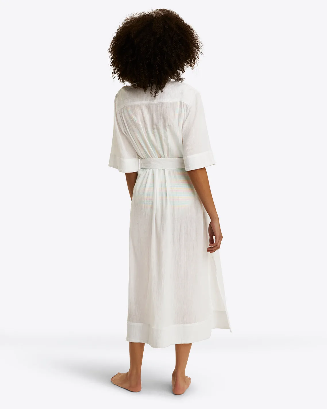 Crinkle Cotton Coverup sold by Draper James product image thumbnail 2