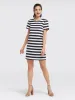Stripe Shift Mini Dress sold by Draper James