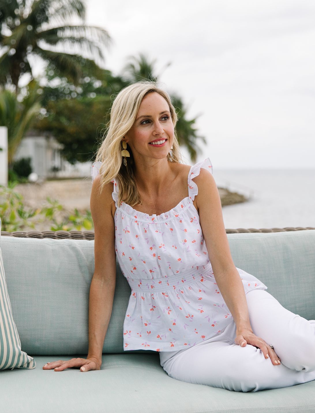 Flutter Tank sold by Draper James product image thumbnail 2